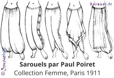 harem pants by pierre poiret