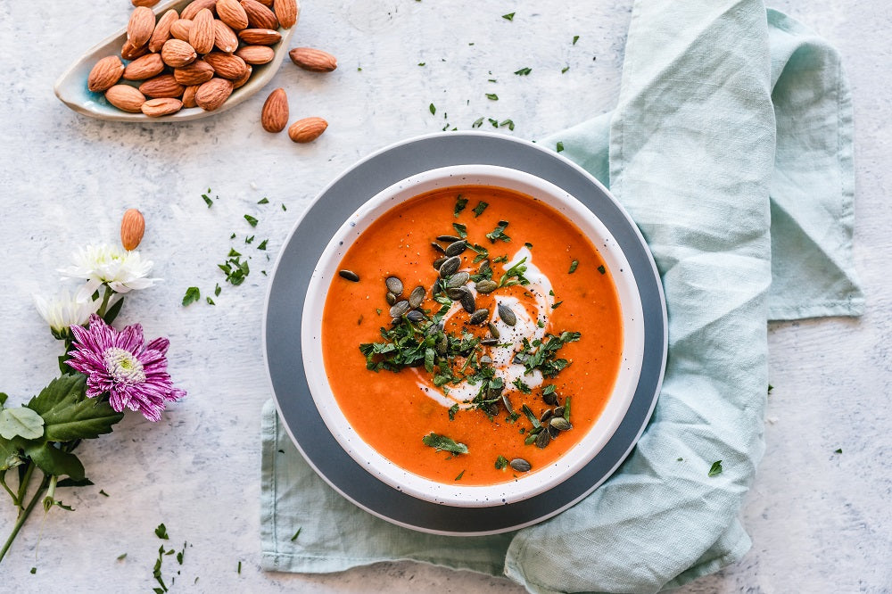 soupe de panais carrotte et curcuma