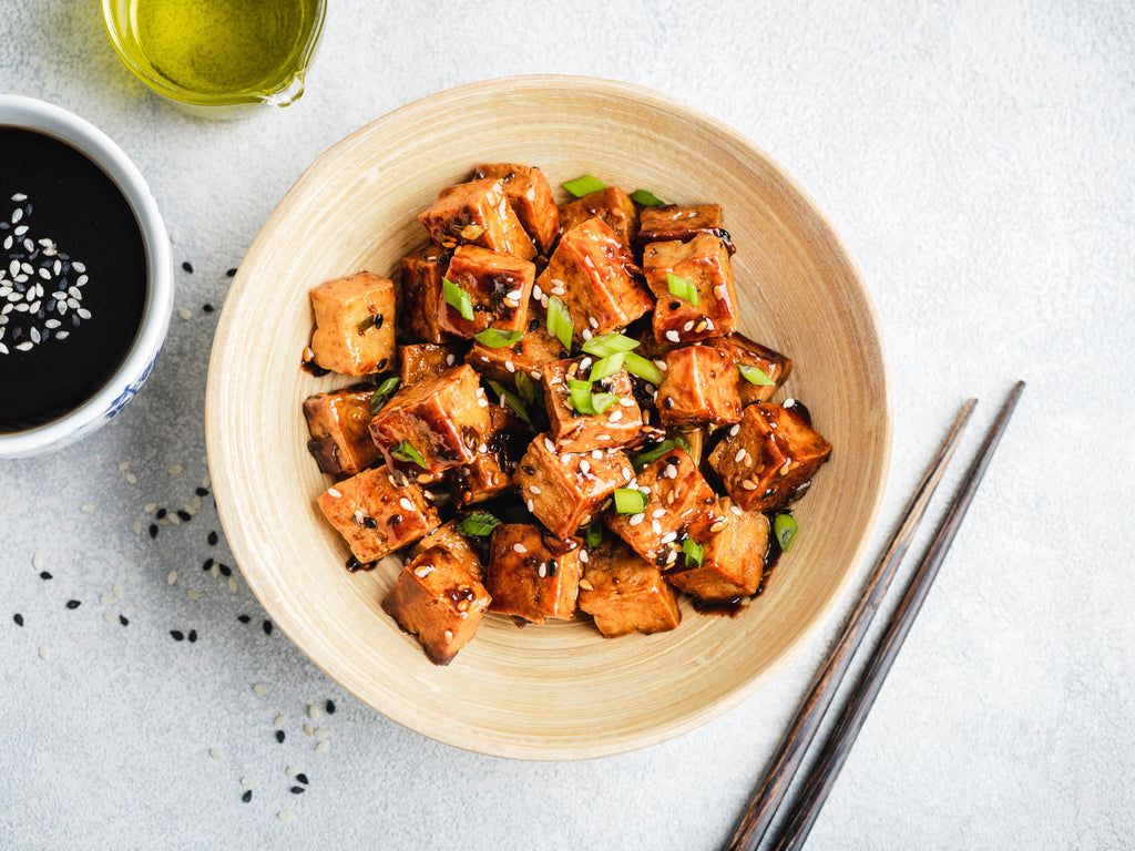 tofu sauté gingembre