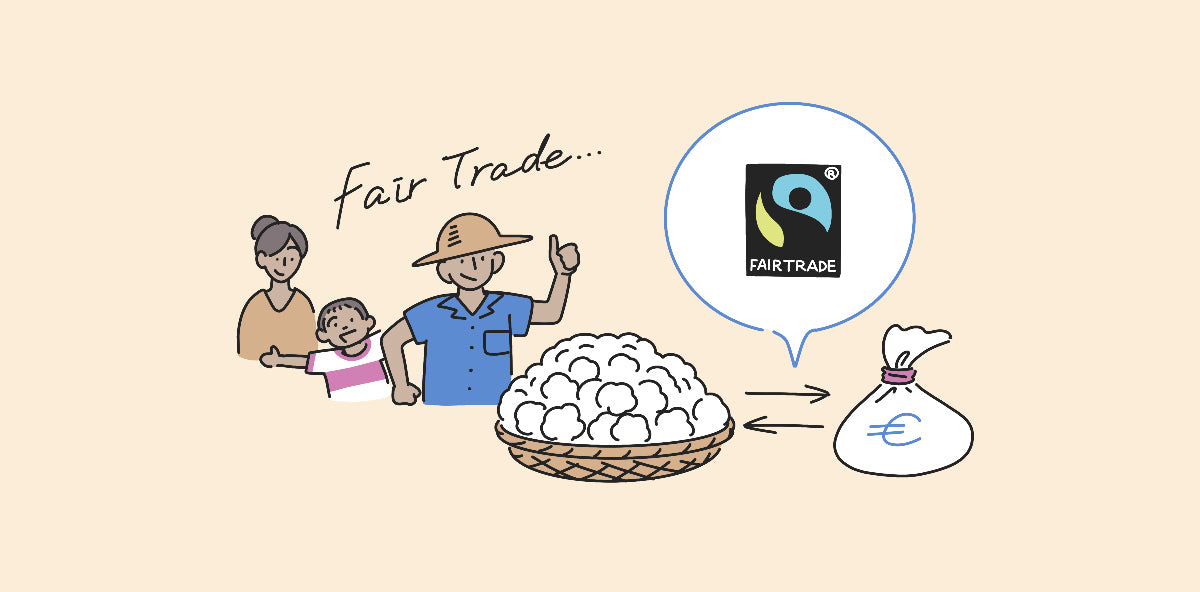 フェアトレードは、途上国の生産者や労働者の生活改善と自立を目的とした「公平な貿易」のしくみです。