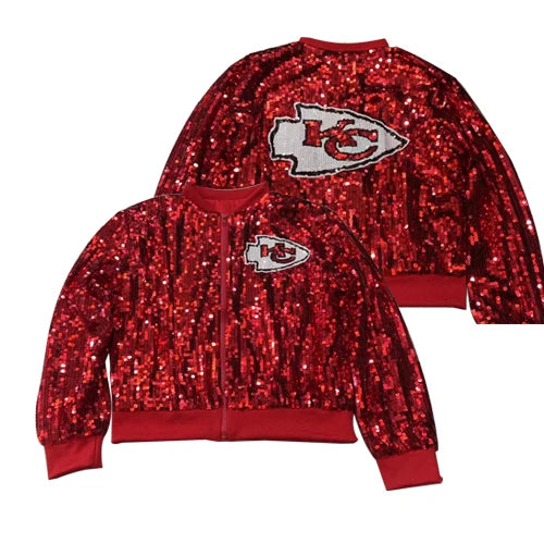 Chiefs Women's Sequin Jacket, and Dress