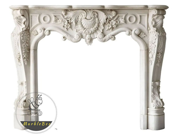 fireplace mantel