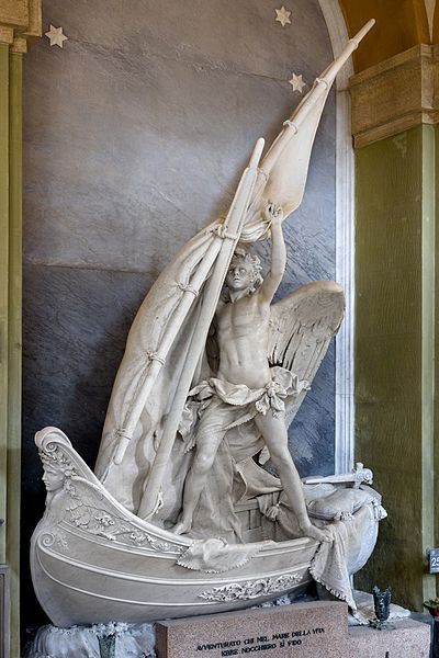 Angelo Nocchiero Staglieno Statue