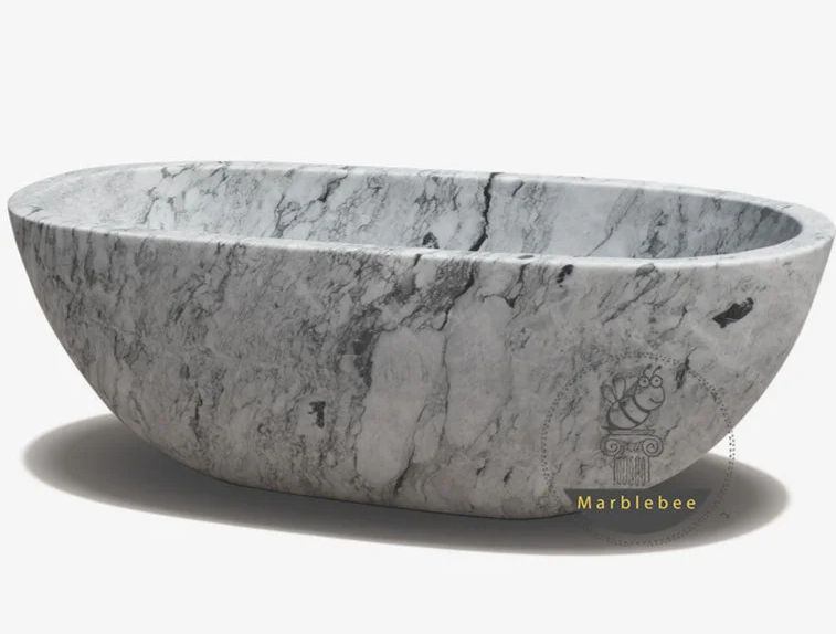 Carrara Marble Bathtub