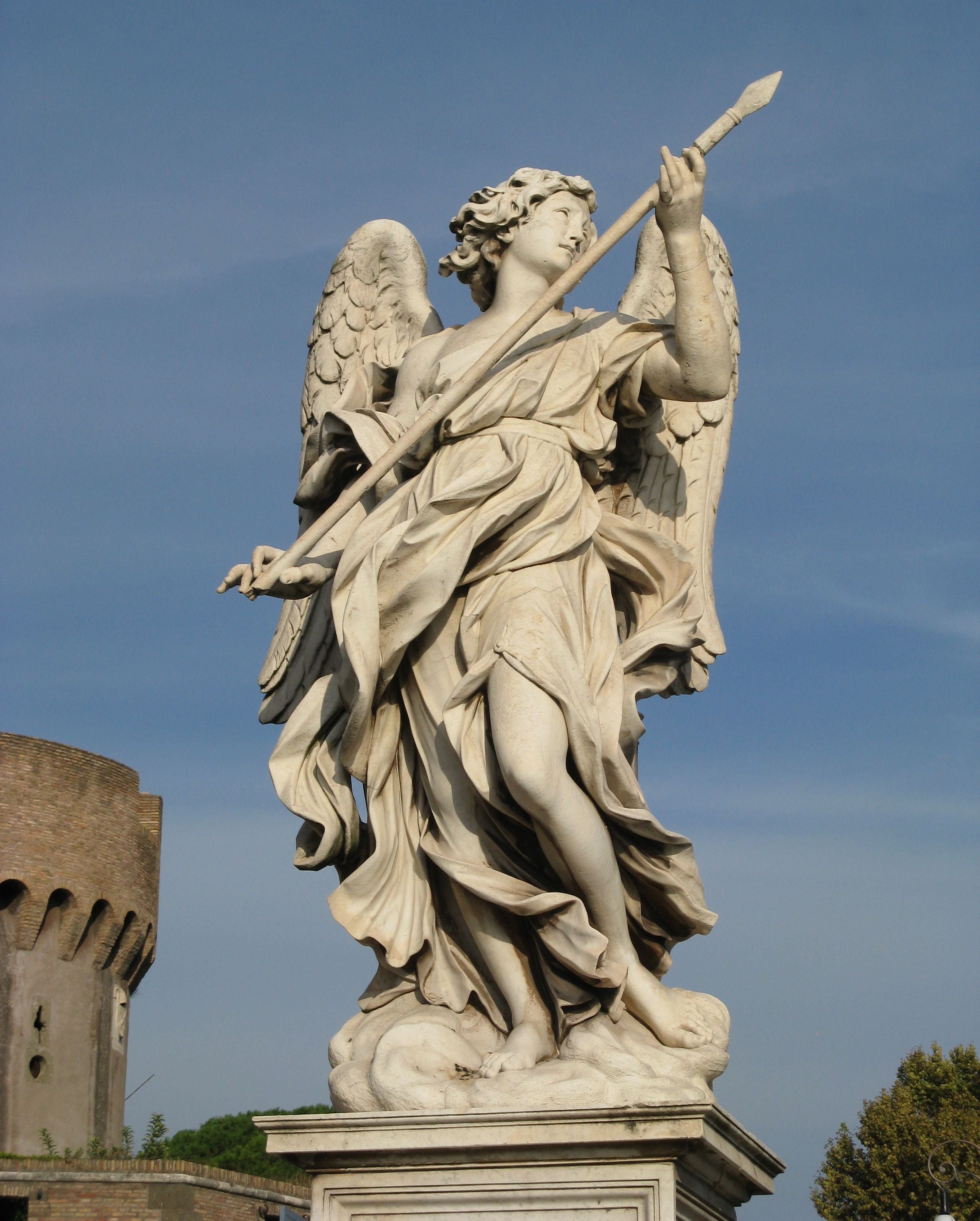 Domenico Guidi's "Angel Bearing a Lance"