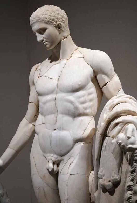 Statue of Hercules, reassembled from 112 pieces