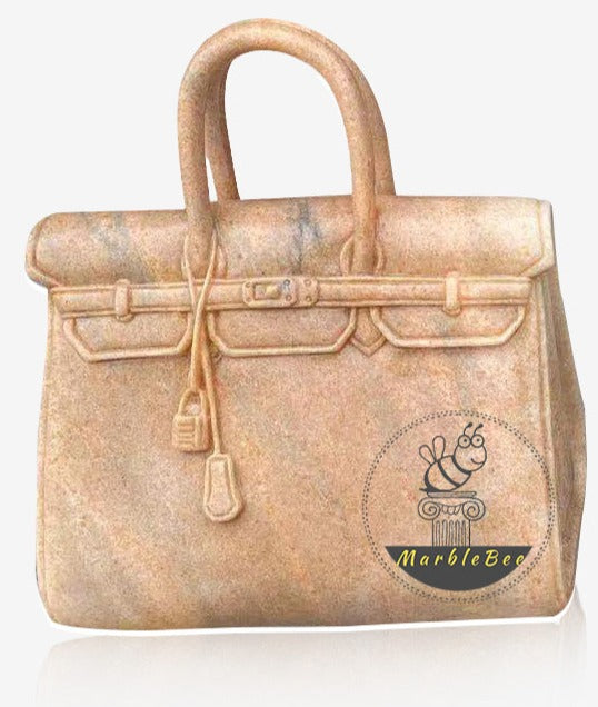 Beige Bag Marble Replica