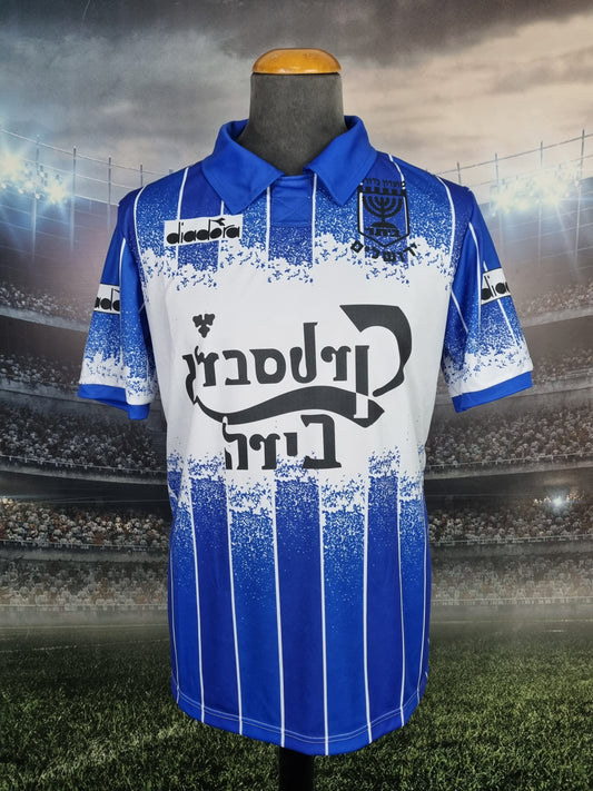 Beitar Jerusalem Football Shirt 1997/1998 Israel Retro Jersey Vintage Home  #8 Yossi Abuksis Europe