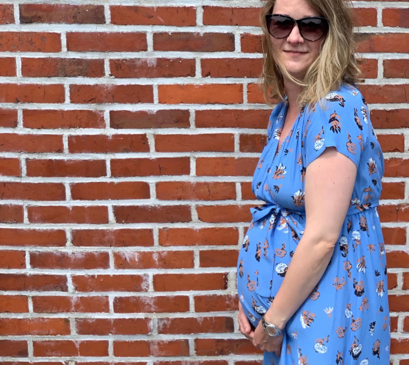 Mutterkleid Blog schwanger im Sommer