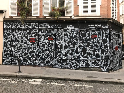 Mur Kay One Isakin rue André del Sarte