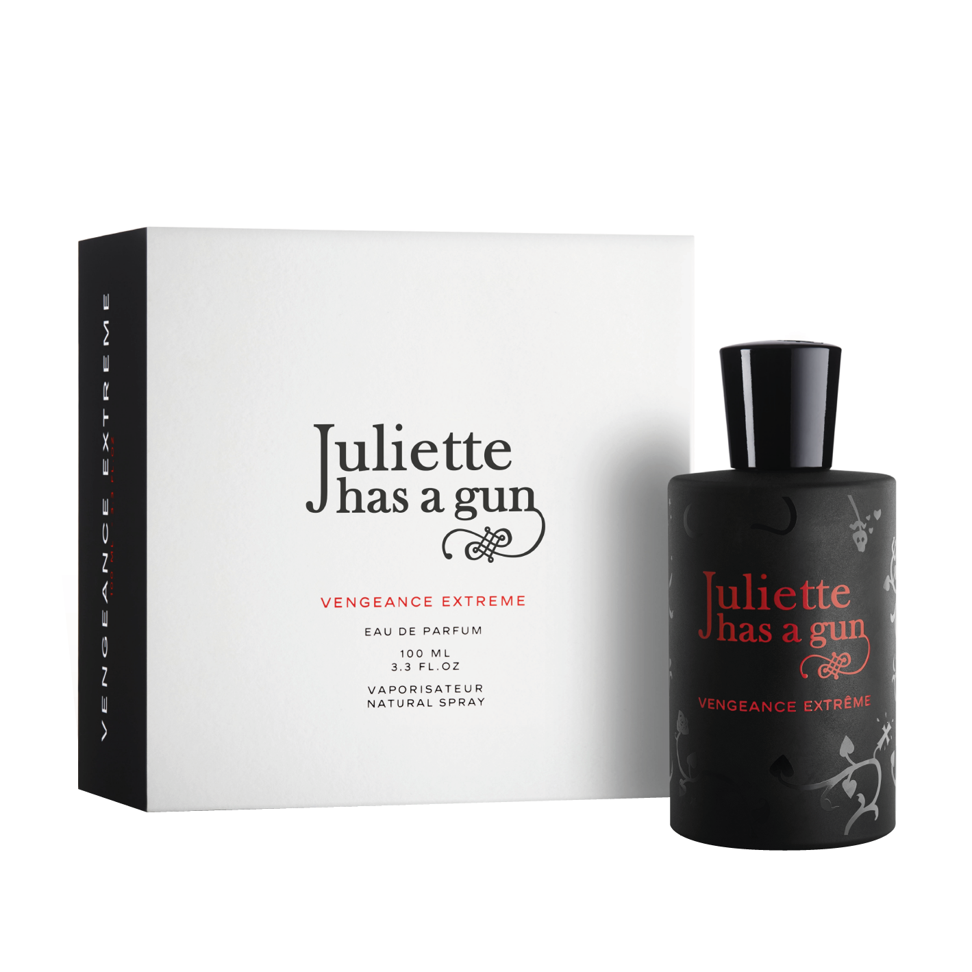 3 Pack Lady Vengeance Extreme by Juliette Has a Gun Eau De Parfum Spray 3.3  oz for Women