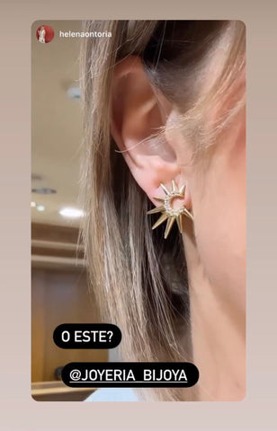 earrings influencer pamplona jewelry