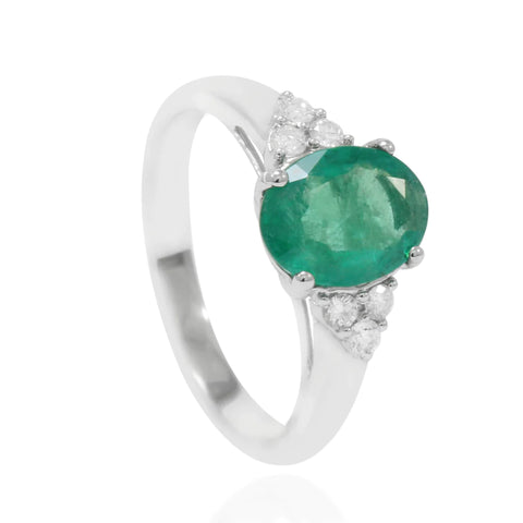 emerald engagement ring pamplona