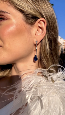 Pamplona bride earrings