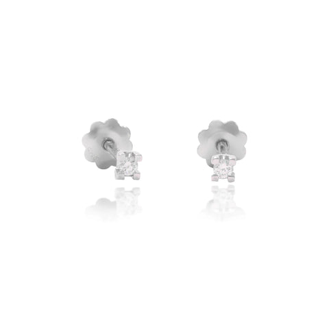 pendientes de bebe diamante