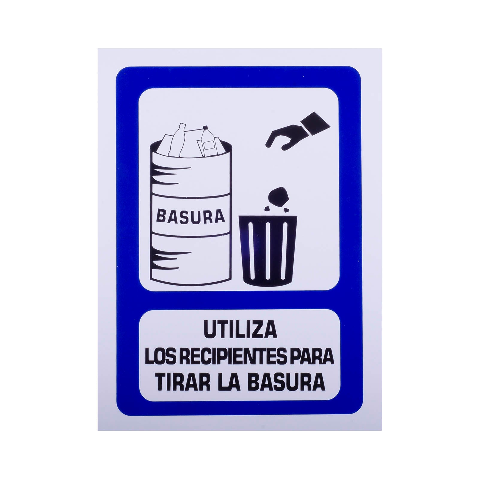 Señalamiento Usa Los Recipientes Para La Basura – Safety Mart