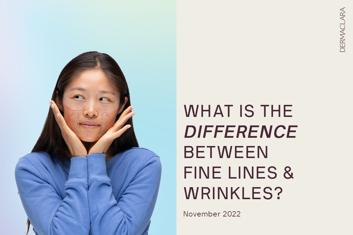 The Difference Between Fine Lines and Wrinkles