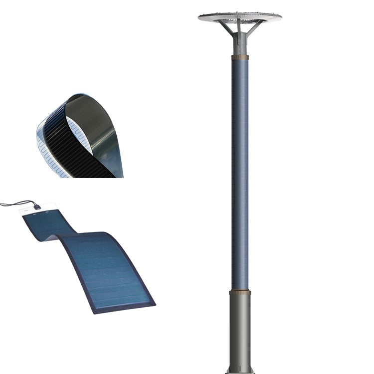 20W LED Lantern solar wrap pole 2FSG048