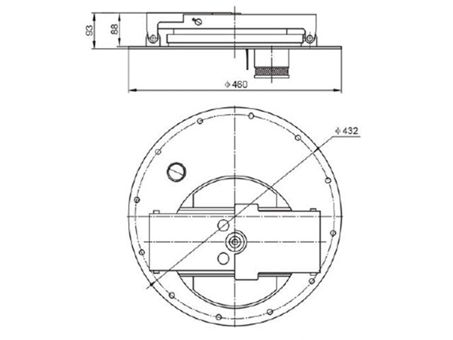 C801TF-460 Tapa de registro