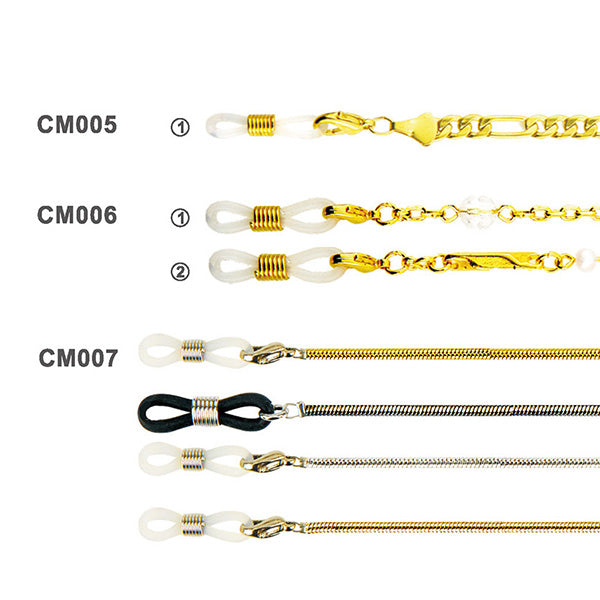 Cadena gafas oro CM005-7