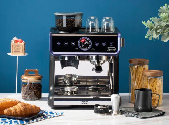 Machen Sie Ihren frischen Espresso in 5 Minuten mit All-In-One-Funktionen