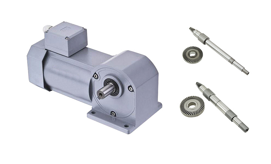 Quasi double curved surface reducer gear F3, right angle shaft