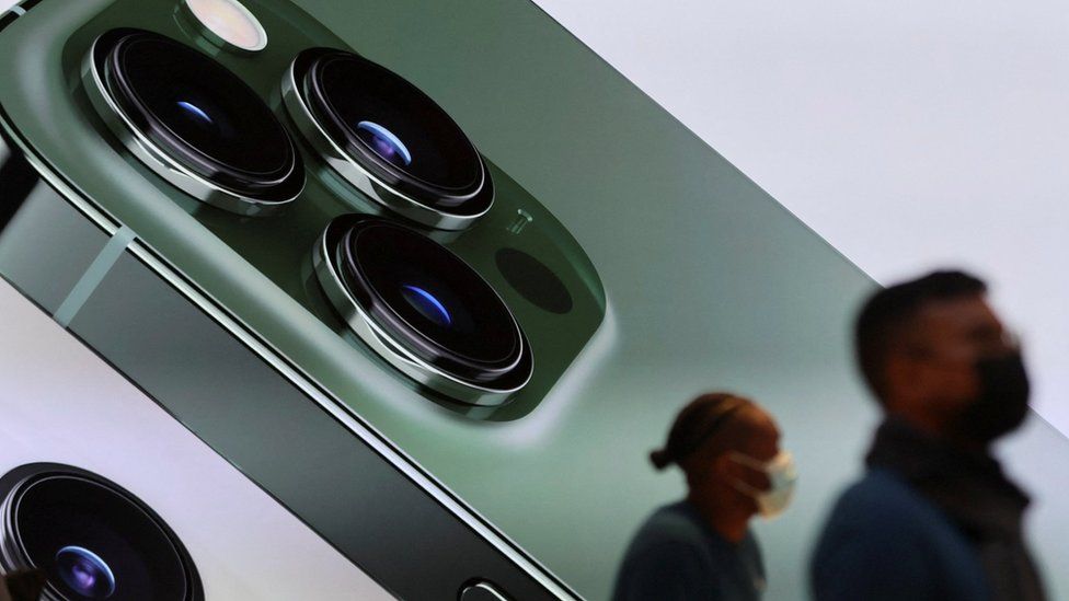 iPhone maker Apple said it was continuing to see strong demand for its products