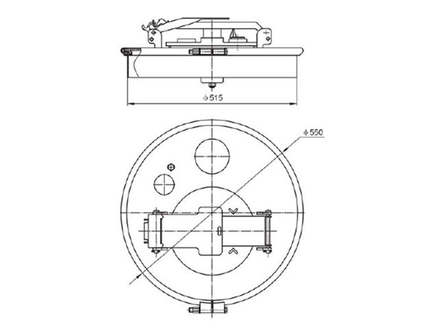 C801TB-500 Manhole Cover