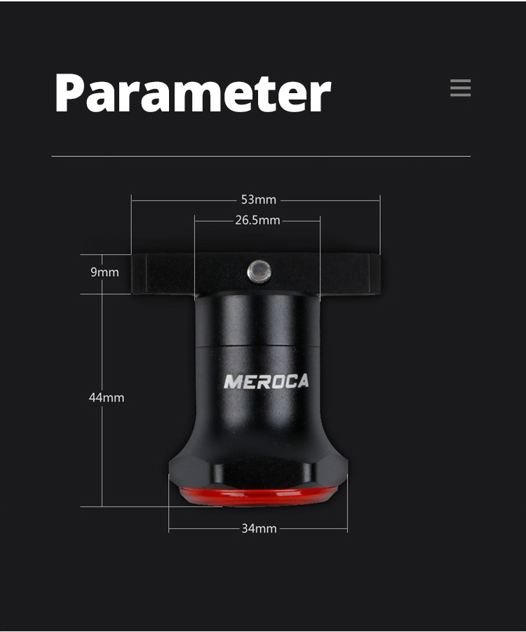 meroca bike light manual