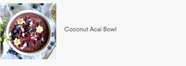 Coconut Acai Bowl