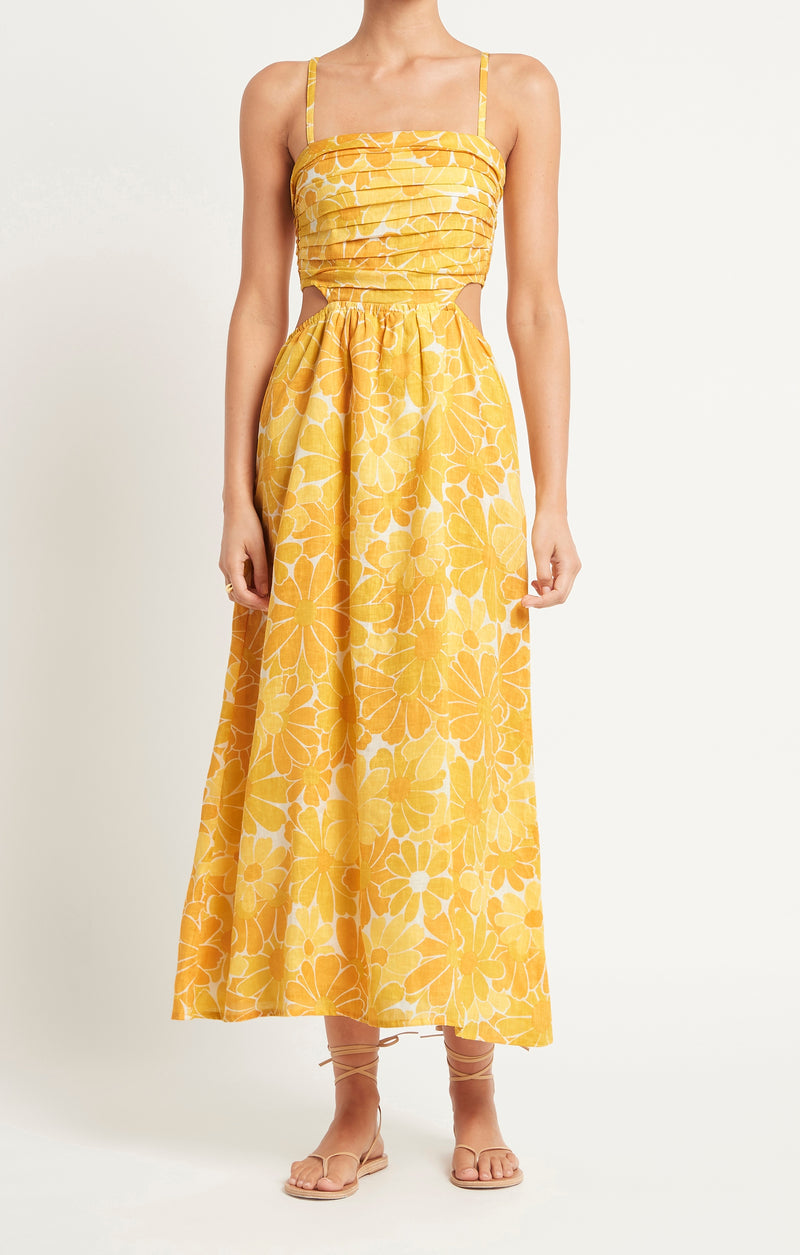 Jamaica Midi Dress - Marigold