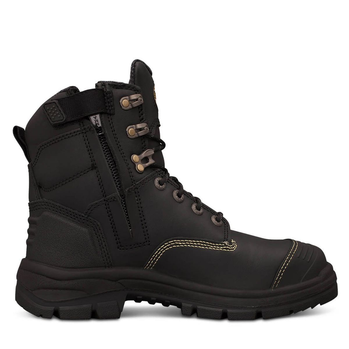 Oliver 55-Series AT 150mm Zip-Sided Safety Boot with Bump Cap - Safe1 ...