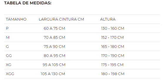 Corretor Postural Magnético Ortopédico Coluna Ombro Lombar