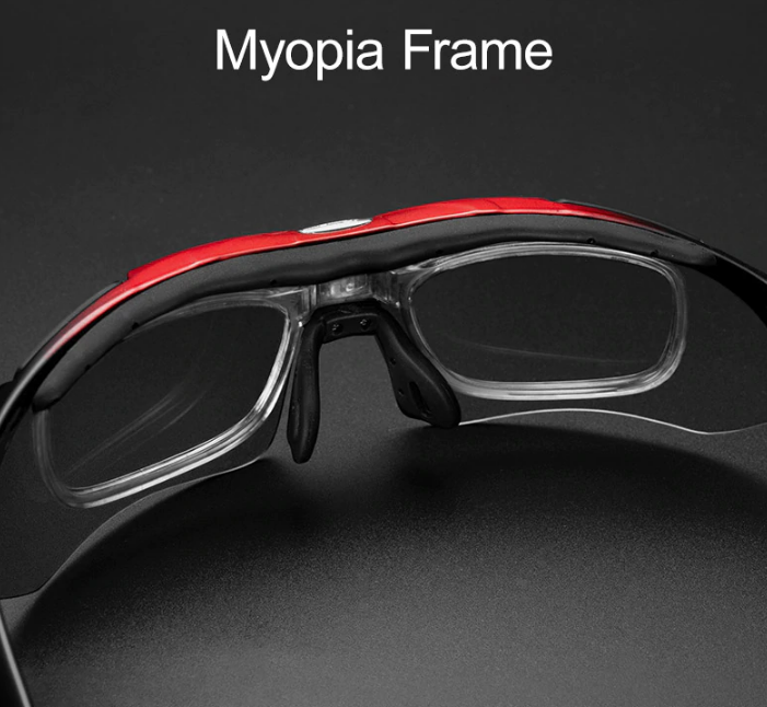 Óculos ROCKBROS Fotocromático para Ciclismo Suporte para Miopia e Acessórios