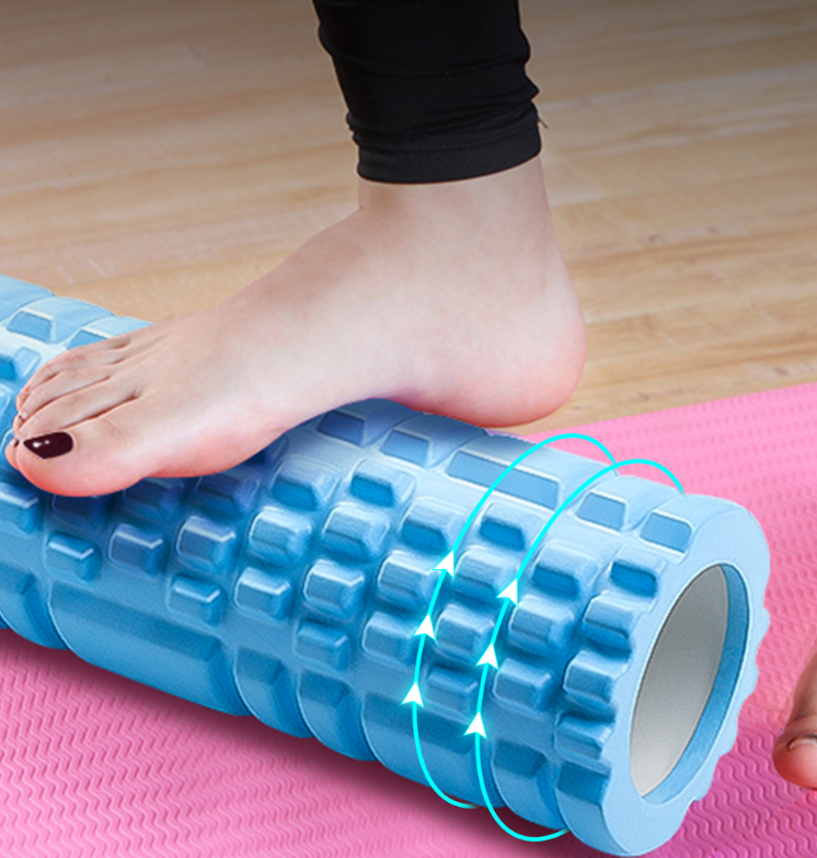 Rolo de Liberação Miofascial de Espuma para Yoga, Pilates e Relaxamento