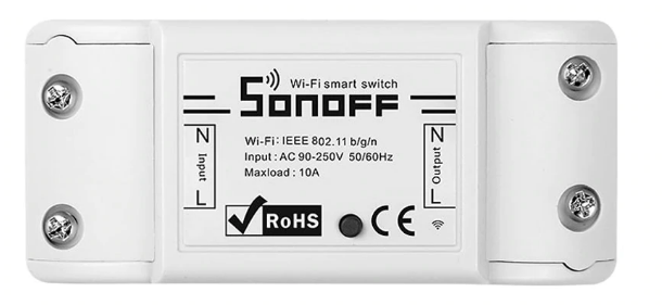 Interruptor Inteligente Wifi Sonof Interruptor de Luz Inteligente