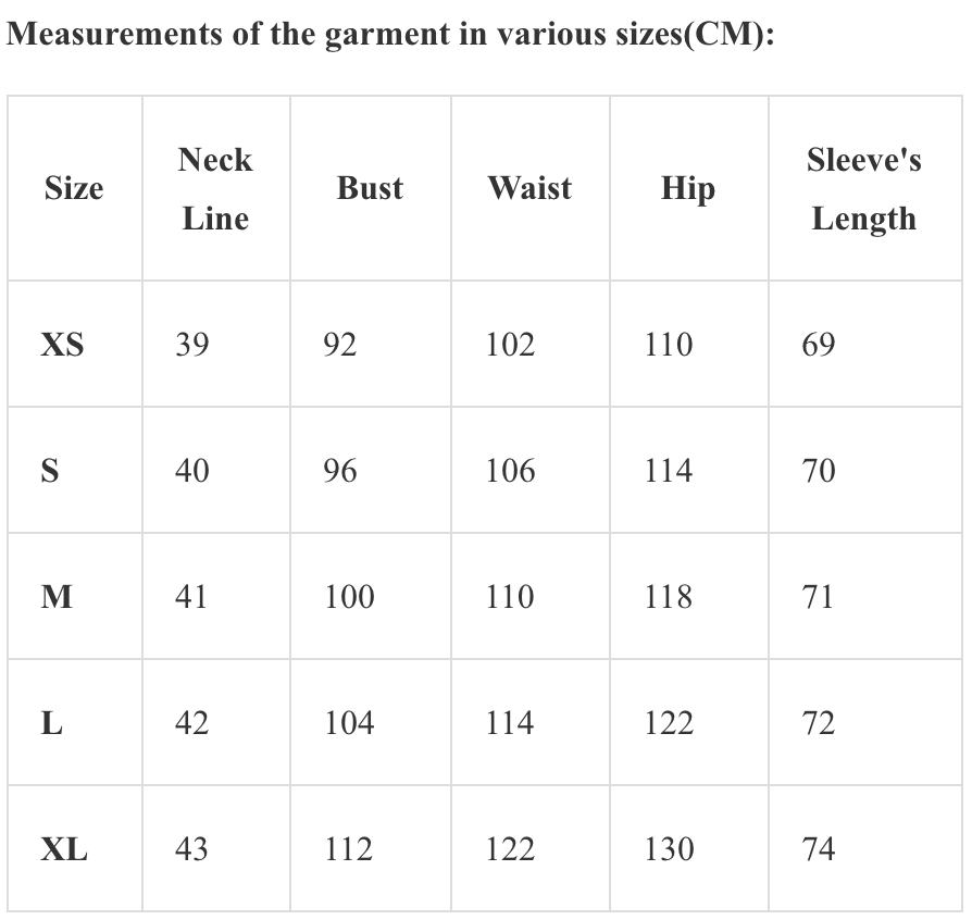 Size guide