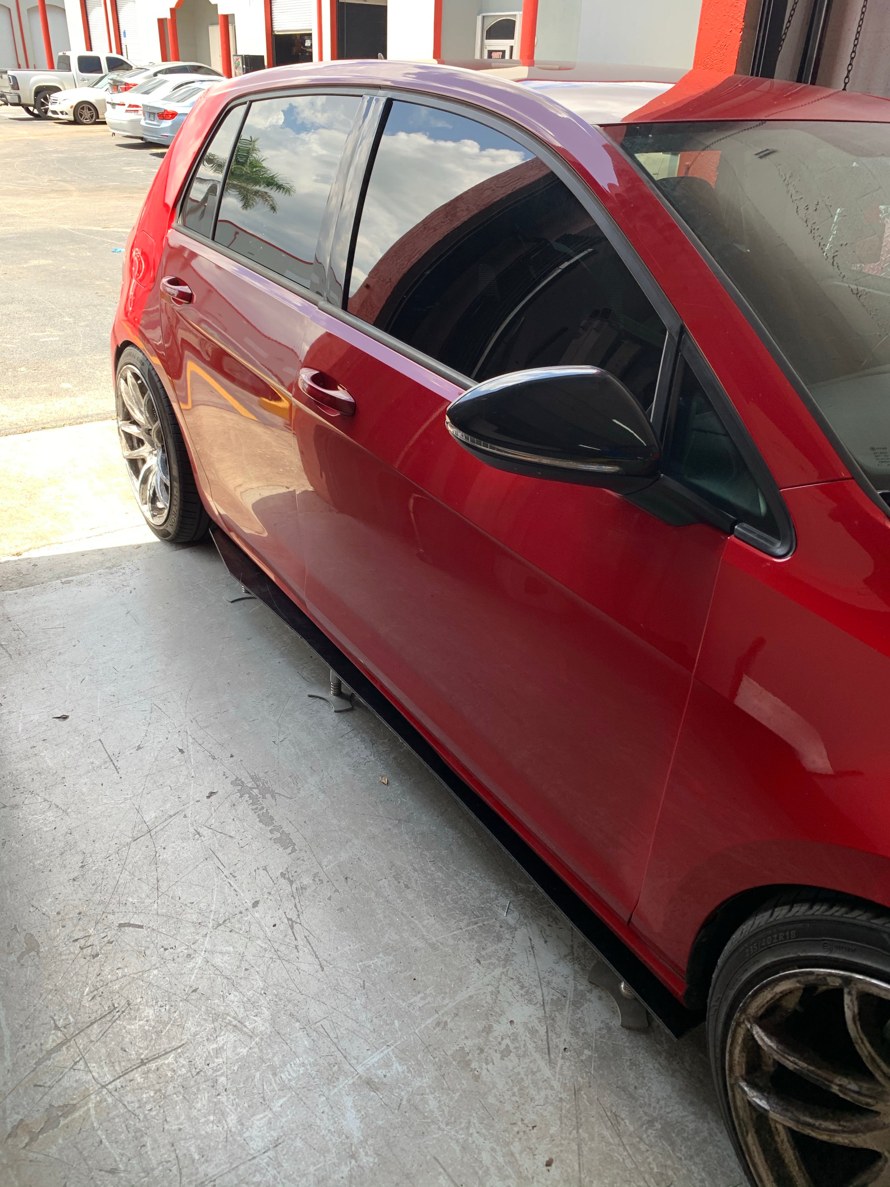 GTI side skirt extensions