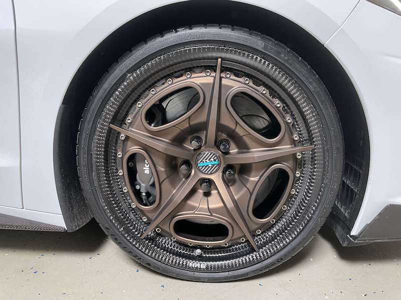 Halibrand Style Carbon Fiber Wheels (+$12,000)