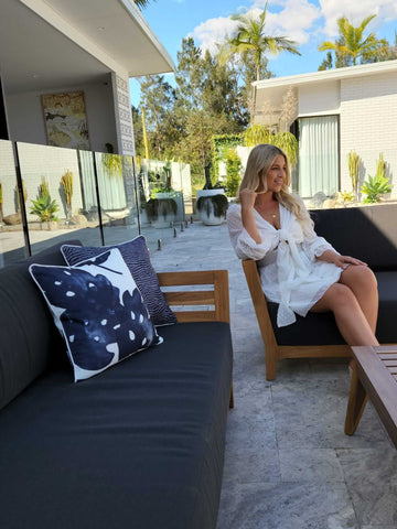 Monochrome Cushions | Outdoor Cushions | Salt Sun Sand