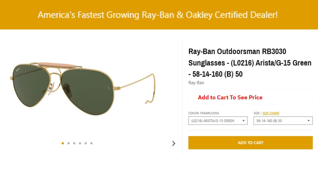 Comparing and Identifying the Ray-ban and Outdoorsman Sunglasses