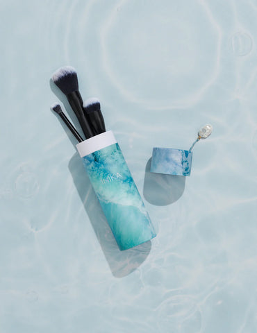 INIKA Organic Sapphire Seas Brush Trio | Marga Jacobs