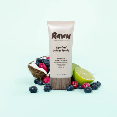 RAWW Polish-ME Face Exfoliator | Marga Jacobs