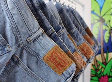 Vintage Levi’s Denim Shorts - Upcycled - Handmade