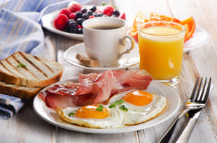 Frühstück mit Ei