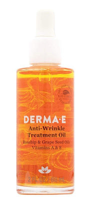 Derma E Vegan Anti Wrinkle Treatment Oil 2 Oz Rosehip Vitamin A E - supplemynts.com