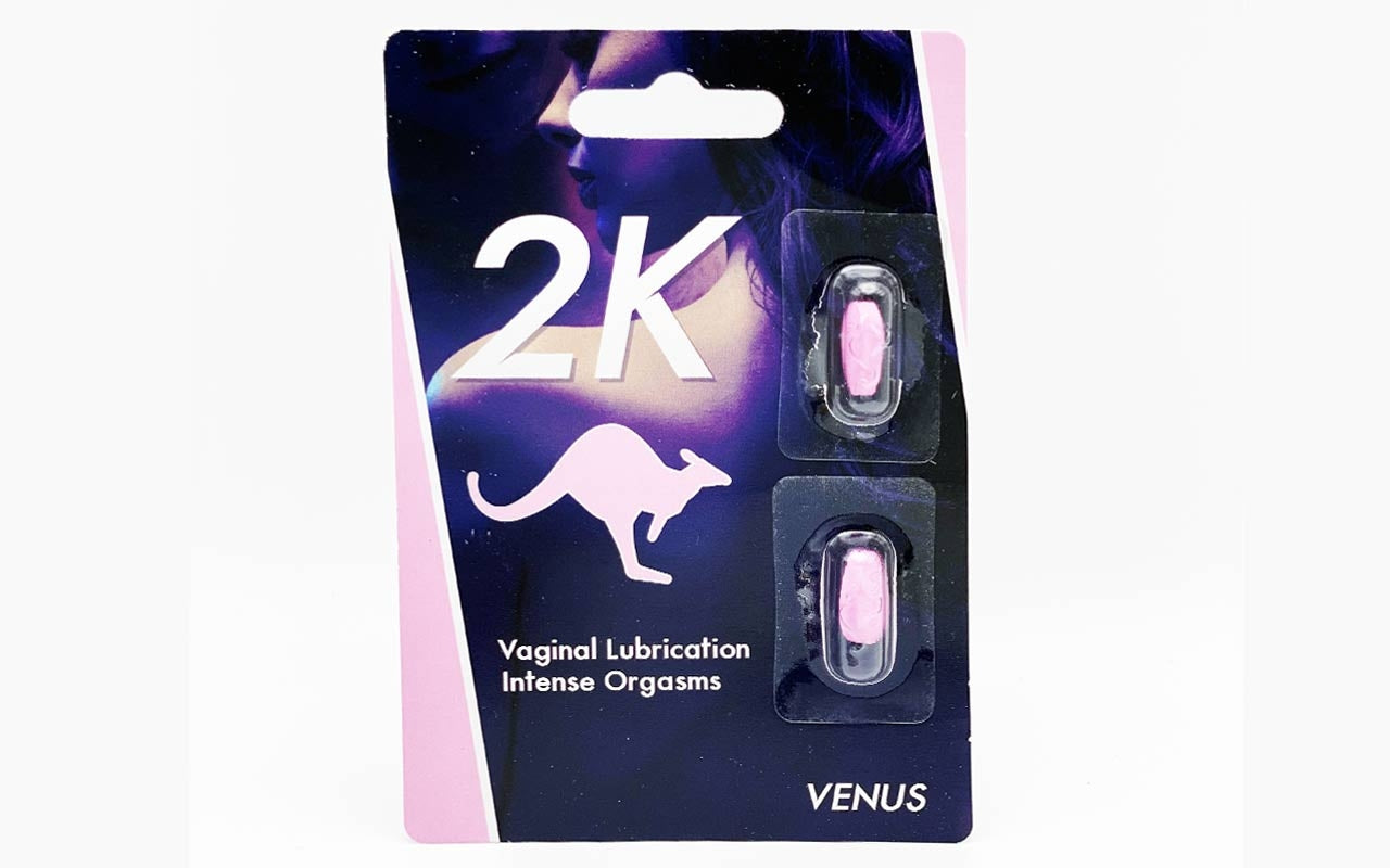 Kangaroo Pink Venus For Her Sexual Vaginal Lubrication 2 Pills Pack 7151