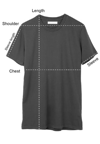 How to measure a at shirt
