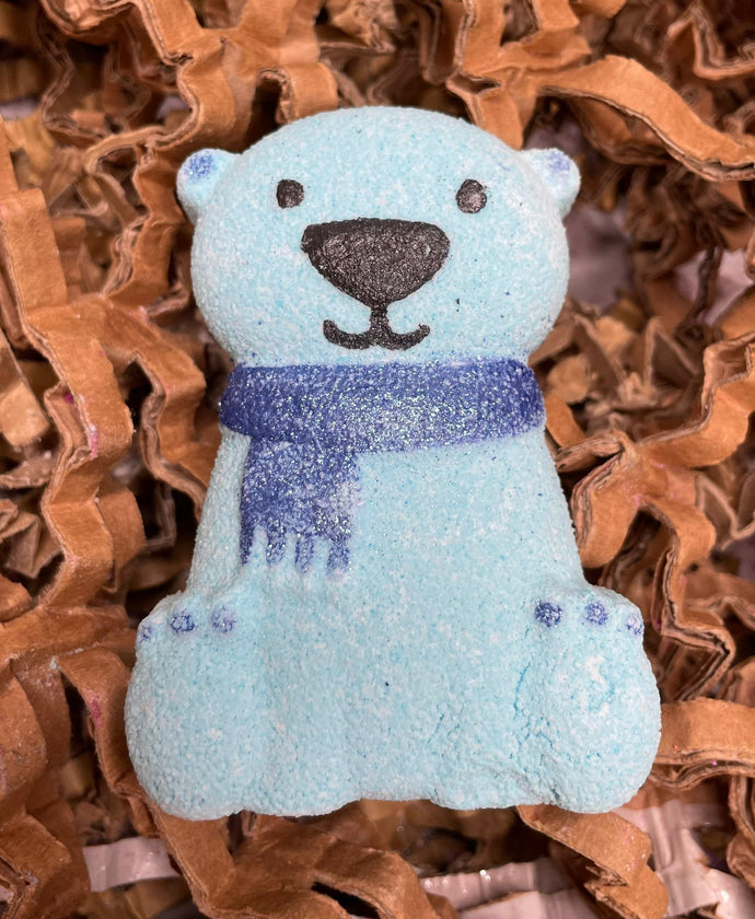 polar bear bath bomb