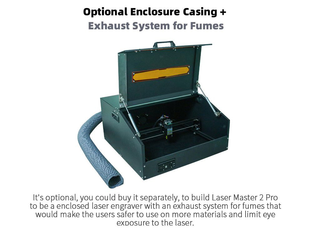 Ortur Laser Master 2 Pro S2 SF - Optional Enclosure Casing